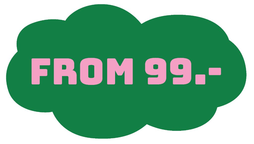 FROM 99.- Cloud Sticker